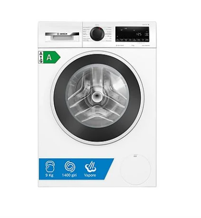 BOSCH WGG244Z5IT LAVATRICE, Caricamento frontale, 9 kg, 58,8 cm, Classe A
