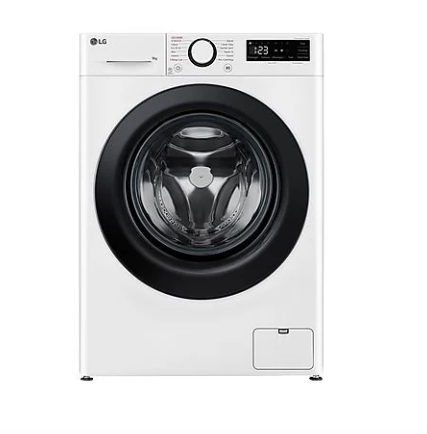 LG AI DD F2R3S09NSWB LAVATRICE SLIM, Caricamento frontale, 9 kg, 46,5 cm, Classe A