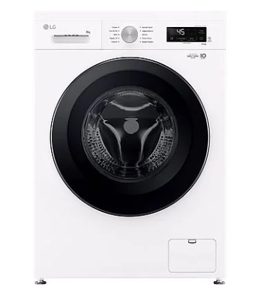 LG F4NX1008NWK Serie X1 LAVATRICE, Caricamento frontale, 8 kg, 55 cm, Classe A